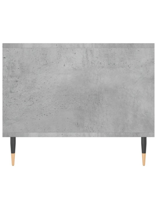 Kavos staliukas, betono pilkas, 102x50x40cm, apdirbta mediena