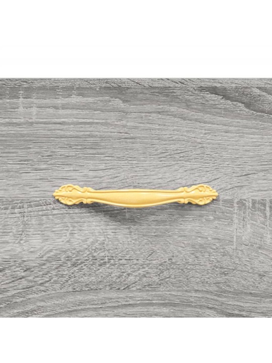 Kavos staliukas, pilkas ąžuolo, 102x50x40cm, apdirbta mediena