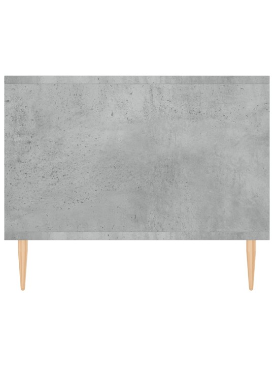 Kavos staliukas, betono pilkas, 102x50x40cm, apdirbta mediena