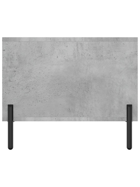 Kavos staliukas, betono pilkas, 102x50x40cm, apdirbta mediena