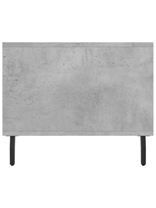 Kavos staliukas, betono pilkas, 102x50x40cm, apdirbta mediena