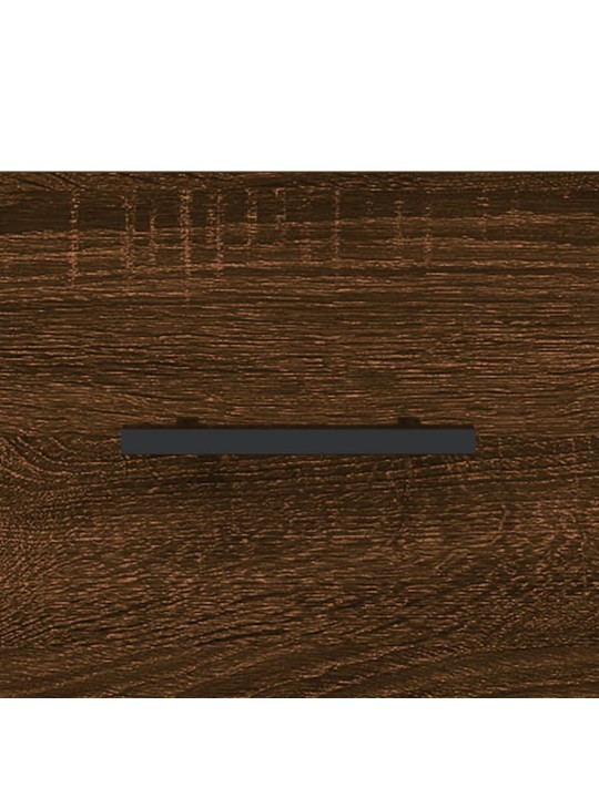 Kavos staliukas, rudas ąžuolo, 102x50x40cm, apdirbta mediena