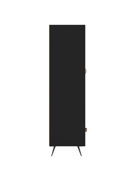 Komoda, juodos spalvos, 69,5x31x115cm, apdirbta mediena