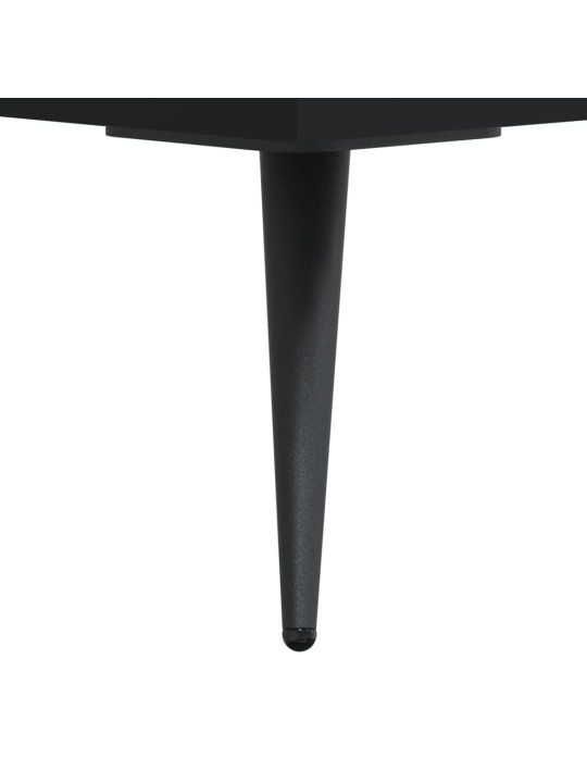 Komoda, juodos spalvos, 69,5x31x115cm, apdirbta mediena