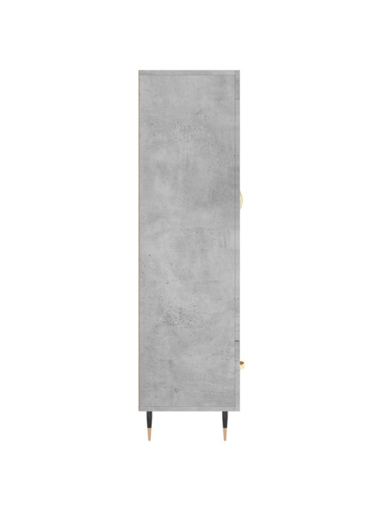 Komoda, betono pilkos spalvos, 69,5x31x115cm, apdirbta mediena