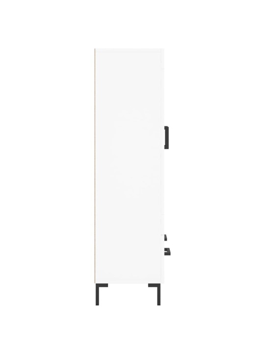Komoda, baltos spalvos, 69,5x31x115cm, apdirbta mediena
