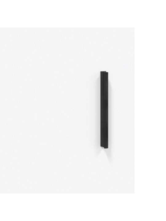 Komoda, baltos spalvos, 69,5x31x115cm, apdirbta mediena