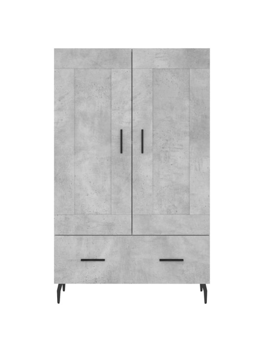Komoda, betono pilkos spalvos, 69,5x31x115cm, apdirbta mediena