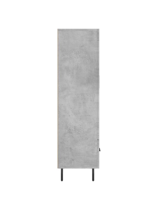 Komoda, betono pilkos spalvos, 69,5x31x115cm, apdirbta mediena
