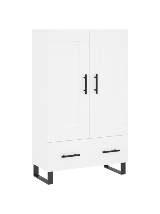 Komoda, baltos spalvos, 69,5x31x115cm, apdirbta mediena