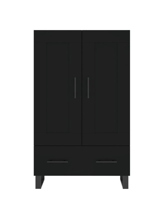 Komoda, juodos spalvos, 69,5x31x115cm, apdirbta mediena