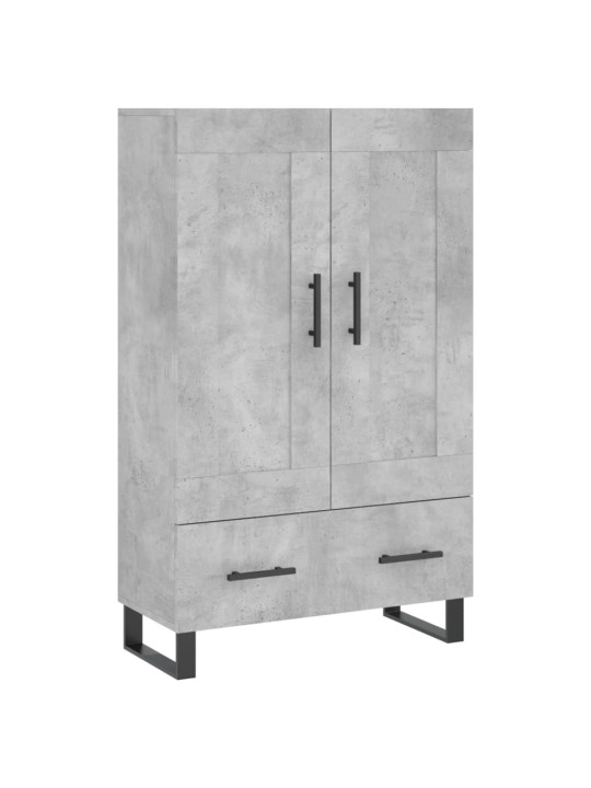Komoda, betono pilkos spalvos, 69,5x31x115cm, apdirbta mediena