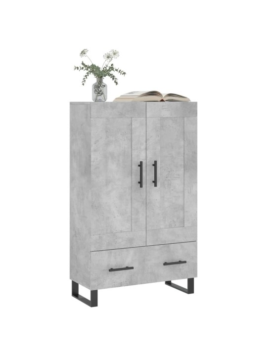 Komoda, betono pilkos spalvos, 69,5x31x115cm, apdirbta mediena