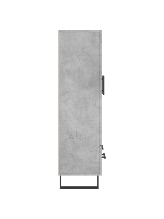 Komoda, betono pilkos spalvos, 69,5x31x115cm, apdirbta mediena