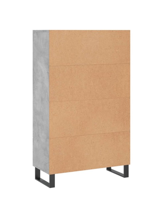 Komoda, betono pilkos spalvos, 69,5x31x115cm, apdirbta mediena