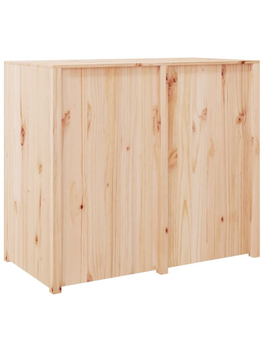 Lauko virtuvės spintelė, 106x55x92cm, pušies medienos masyvas