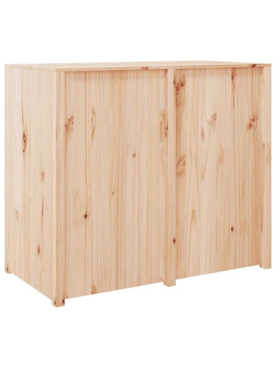 Lauko virtuvės spintelė, 106x55x92cm, pušies medienos masyvas