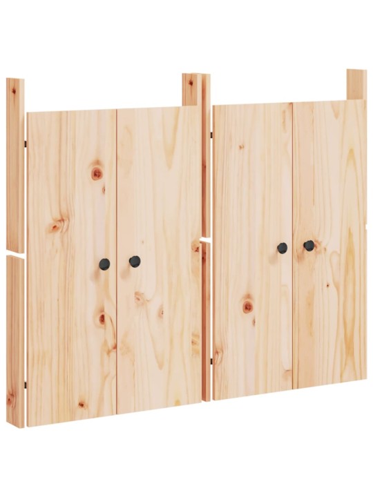 Lauko virtuvės durelės, 2vnt., 50x9x82cm, pušies masyvas