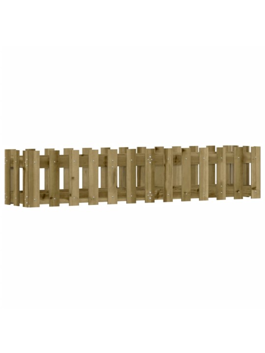 Sodo lovelis, 150x30x30cm, impregnuota pušis, tvorelės dizaino