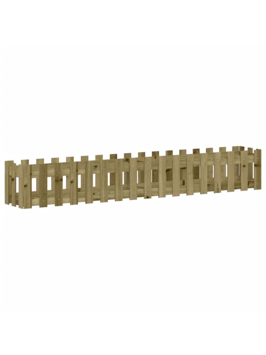Sodo lovelis, 200x30x30cm, impregnuota pušis, tvorelės dizaino