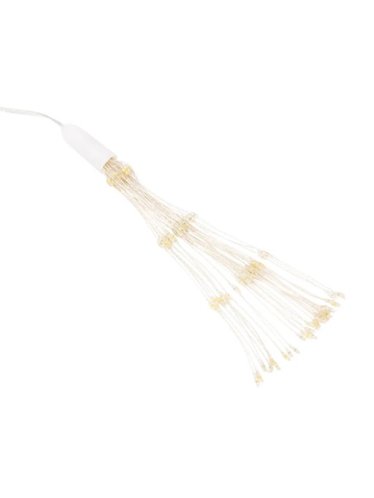 Kalėdinis šviestuvas fejerverkas, 140 mėlynų LED lempučių, 17cm