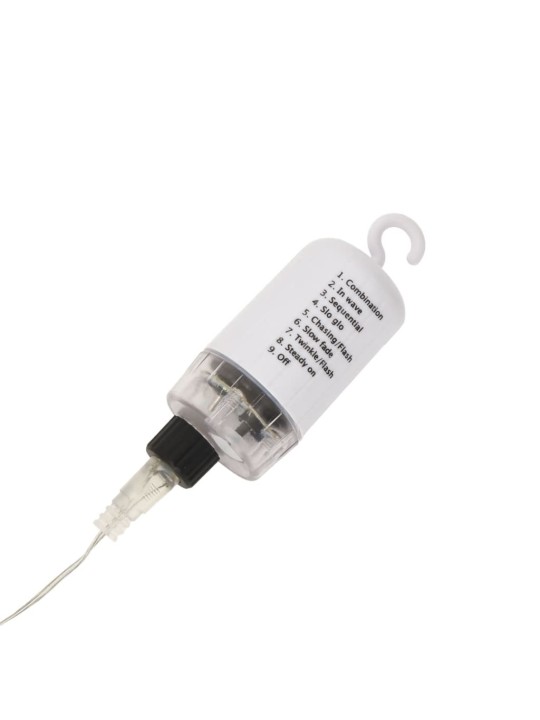 Kalėdiniai šviestuvai fejerverkai, 4vnt., 140 mėlynų LED, 17cm