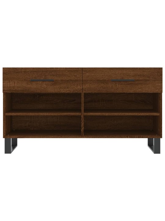 Batų suoliukas, rudas ąžuolo, 102x35x55cm, apdirbta mediena