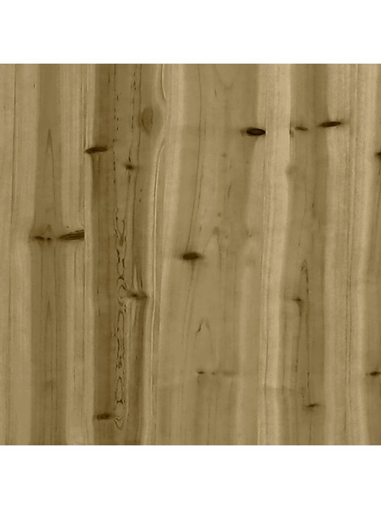 Sodo suoliukas, 83x31,5x42cm, pušis, gabiono dizaino