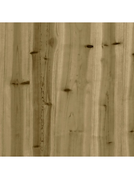 Sodo suoliukas, 63x44x42cm, impregnuota pušis, gabiono dizaino