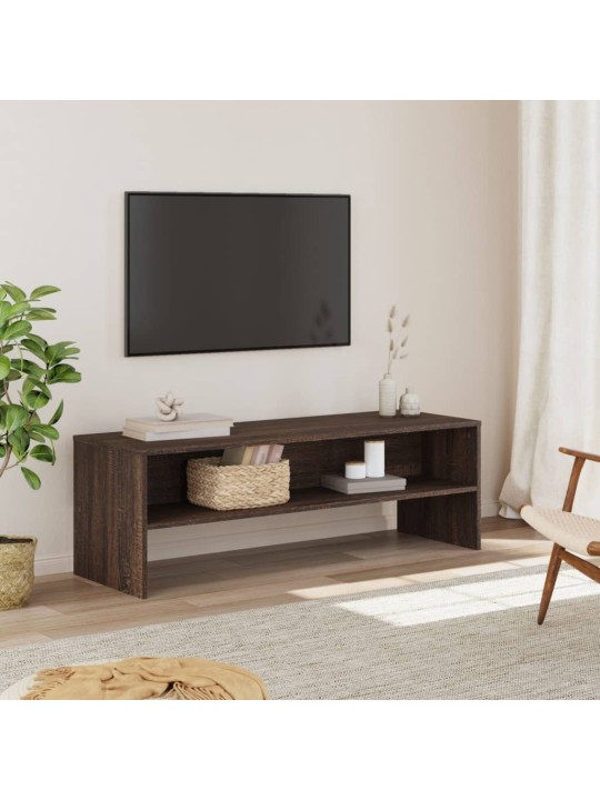 Televizoriaus spintelė, ąžuolo, 120x40x40cm, apdirbta mediena