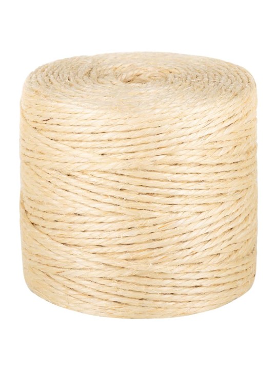 Virvė, 50m, 100% sizalis, 4mm