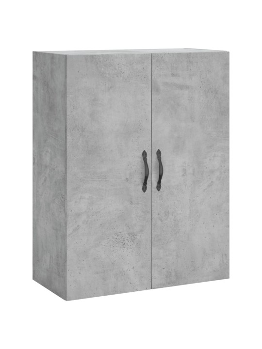 Komoda, betono pilkos spalvos, 69,5x34x180cm, apdirbta mediena