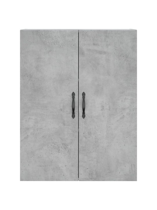 Komoda, betono pilkos spalvos, 69,5x34x180cm, apdirbta mediena