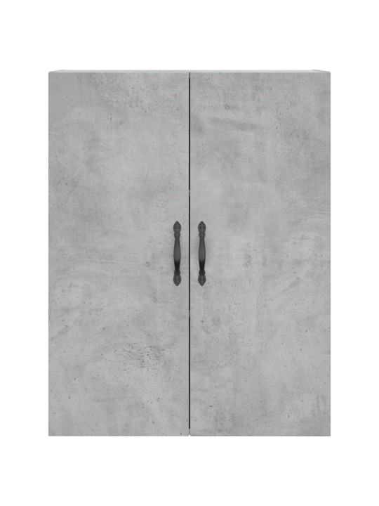 Komoda, betono pilkos spalvos, 69,5x34x180cm, apdirbta mediena