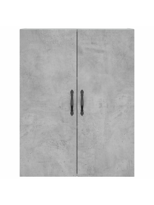 Komoda, betono pilkos spalvos, 69,5x34x180cm, apdirbta mediena