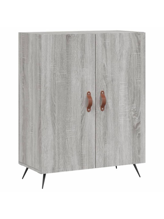 Komoda, pilkos ąžuolo spalvos, 69,5x34x180cm, apdirbta mediena