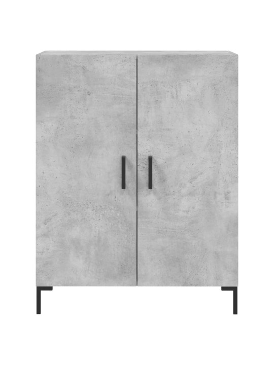 Komoda, betono pilkos spalvos, 69,5x34x180cm, apdirbta mediena