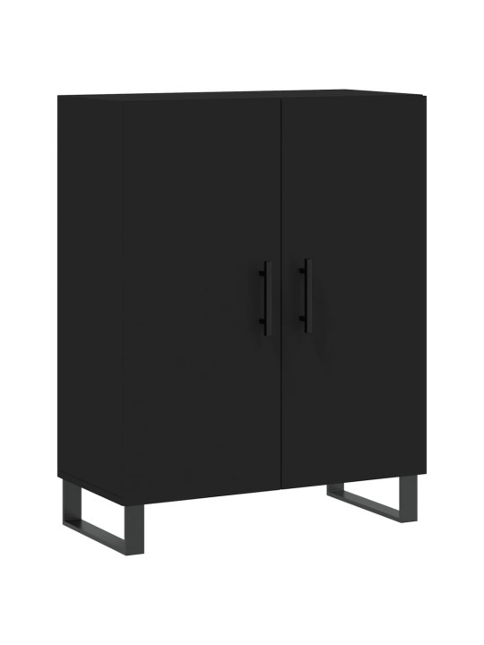 Komoda, juodos spalvos, 69,5x34x180cm, apdirbta mediena