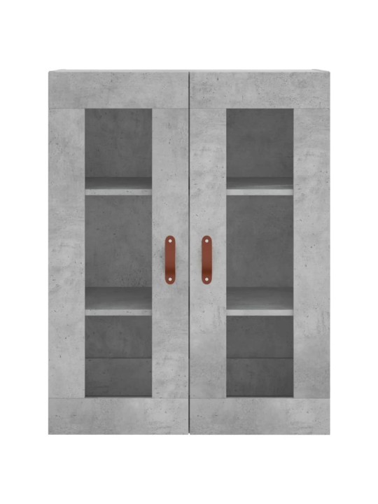 Komoda, betono pilkos spalvos, 69,5x34x180cm, apdirbta mediena