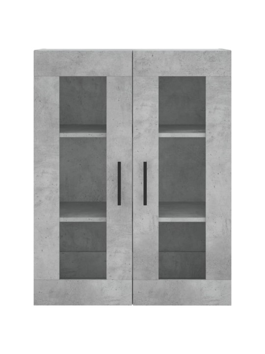 Komoda, betono pilkos spalvos, 69,5x34x180cm, apdirbta mediena