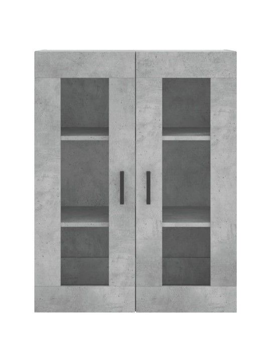 Komoda, betono pilkos spalvos, 69,5x34x180cm, apdirbta mediena