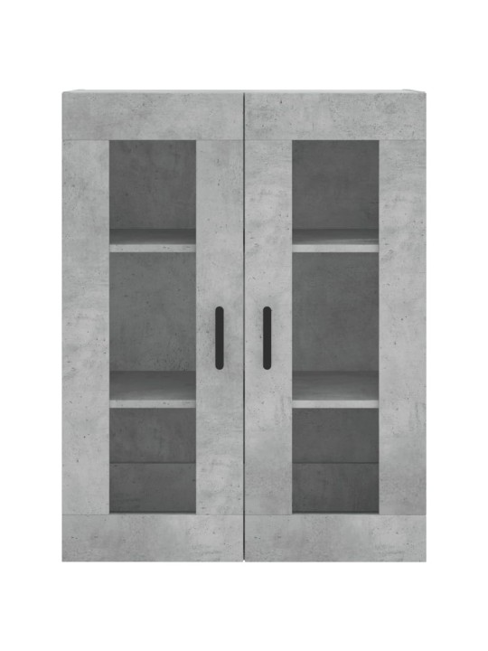 Komoda, betono pilkos spalvos, 69,5x34x180cm, apdirbta mediena