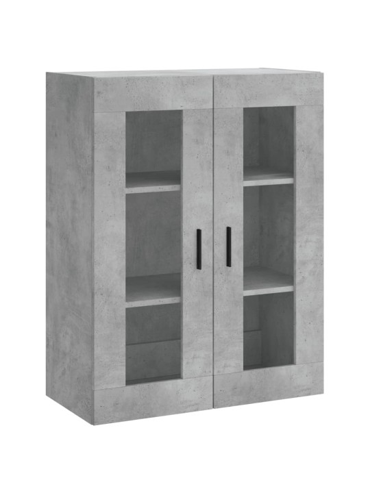 Komoda, betono pilkos spalvos, 69,5x34x180cm, apdirbta mediena