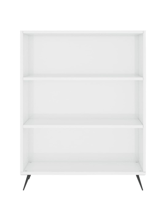 Komoda, baltos spalvos, 69,5x34x180cm, apdirbta mediena, blizgi