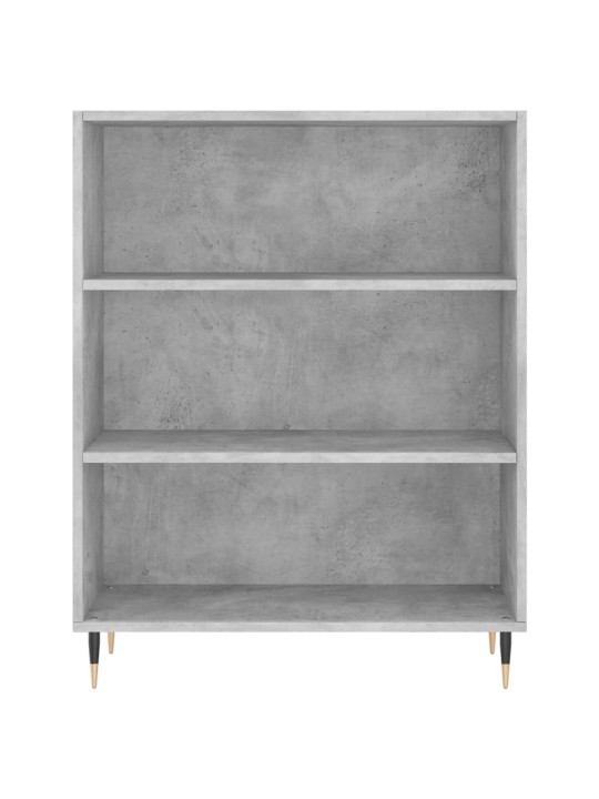 Komoda, betono pilkos spalvos, 69,5x34x180cm, apdirbta mediena