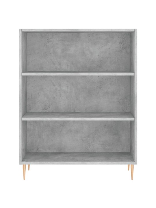 Komoda, betono pilkos spalvos, 69,5x34x180cm, apdirbta mediena