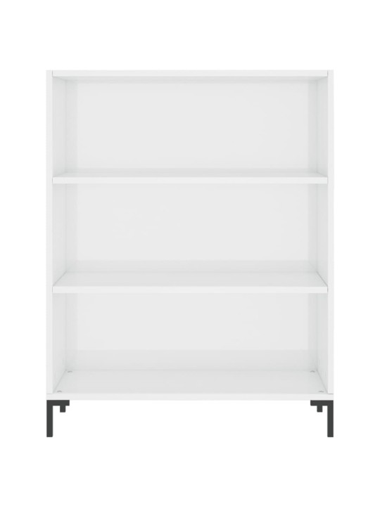 Komoda, baltos spalvos, 69,5x34x180cm, apdirbta mediena, blizgi