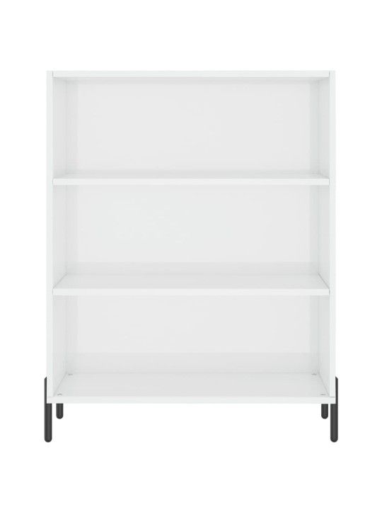 Komoda, baltos spalvos, 69,5x34x180cm, apdirbta mediena, blizgi