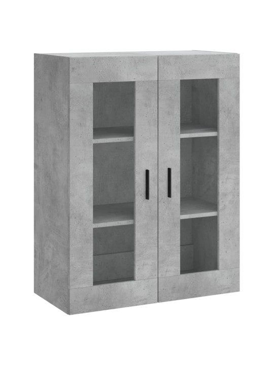 Komoda, betono pilkos spalvos, 69,5x34x180cm, apdirbta mediena