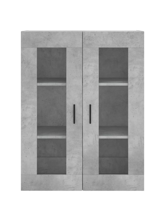 Komoda, betono pilkos spalvos, 69,5x34x180cm, apdirbta mediena